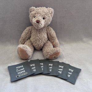 Dessous de verre (Lot de 6) - Coton Gris
