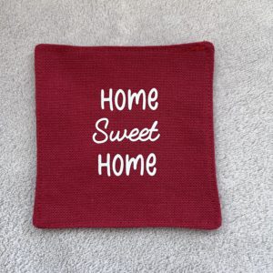 Dessous de verre (Lot de 6) - Coton Rouge