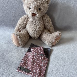 Pochette pour serviette hygiénique lavable toute taille - Fleurs