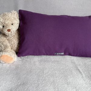 Housse coussin rectangulaire - Aubergine