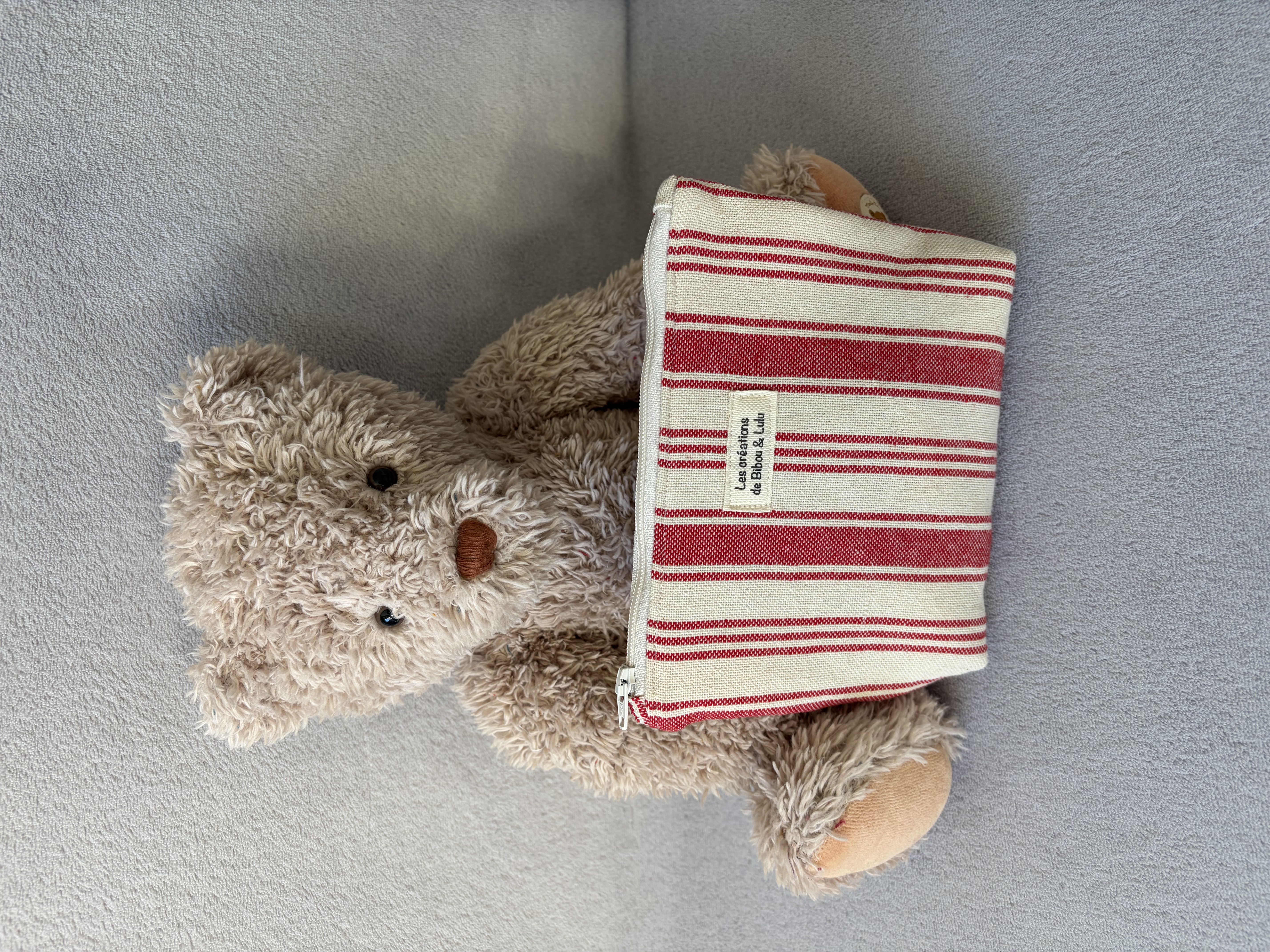 Trousse isotherme - Rayures rouges
